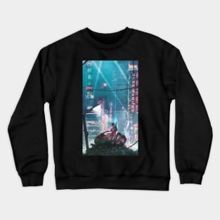 ride in the city Crewneck Sweatshirt